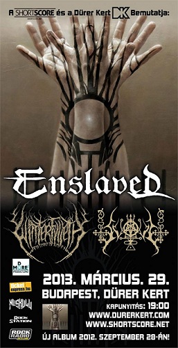 	  Az Enslaved előtt a Winterfylleth és a Svoid lép fel