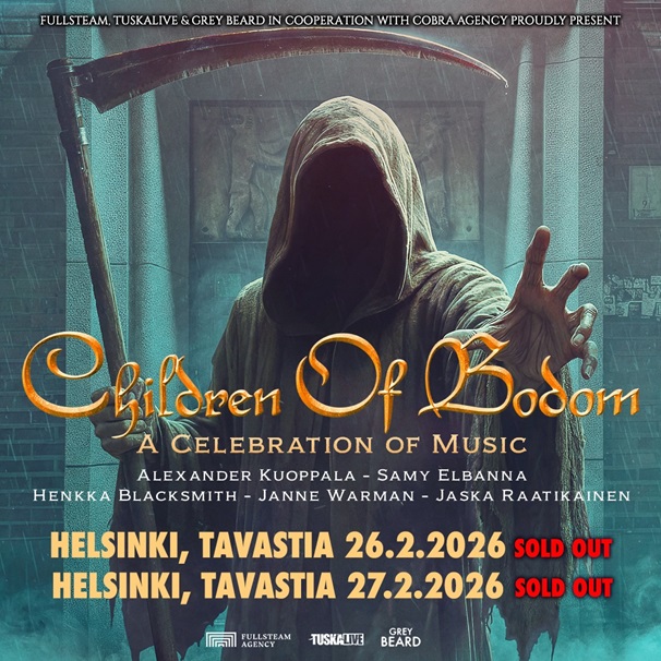 Children Of Bodom: videók és setlist az Alexi-emlékkoncertről