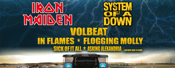Iron Maiden a Novarockon!